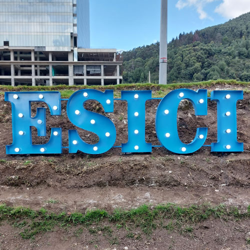 Avisos Metálicos — ESICI